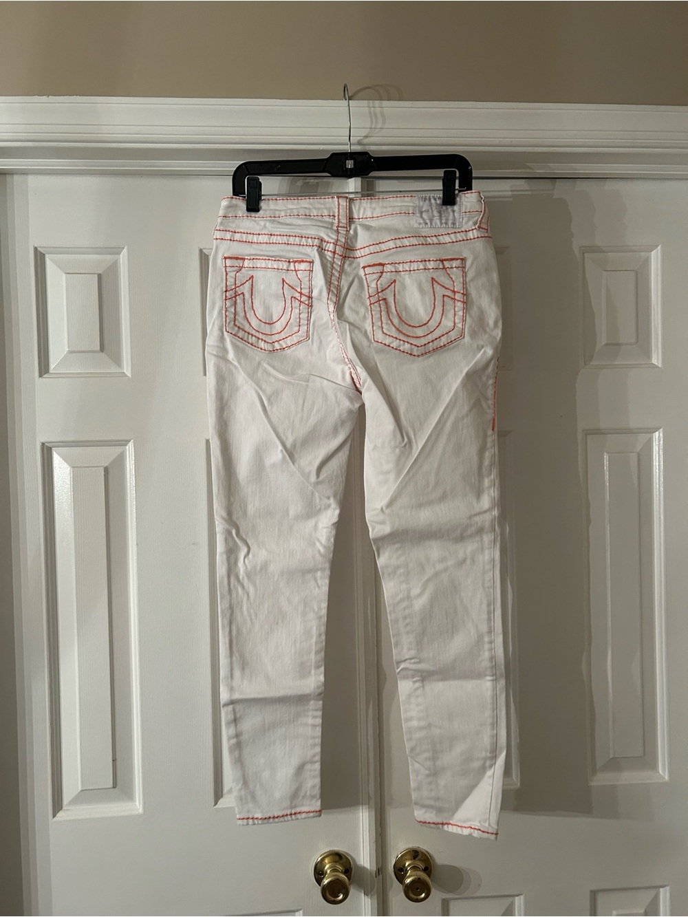 True Religion White Halle Mid Rise Super Skinny women’s Jeans - Picture 5 of 8